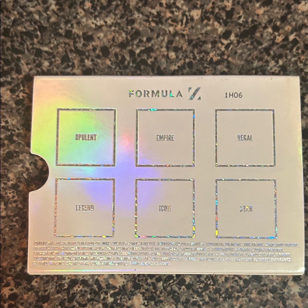 Formula Z So Pretty Transformations Shadow Palette - Picture 5 of 6